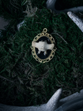 Raccoon Vertebrae Pendant