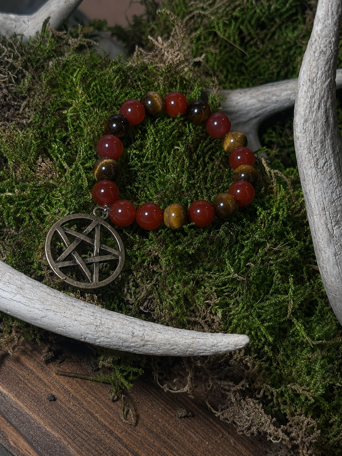 Stone Bead Bracelet