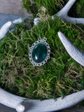 Green Opal Gem Pendant