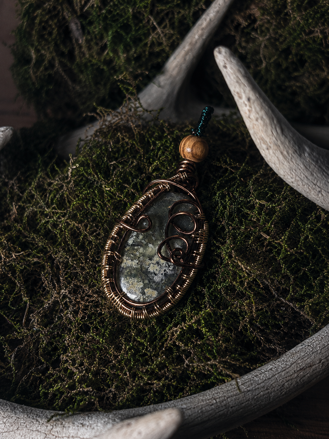 Tree Agate Pendant