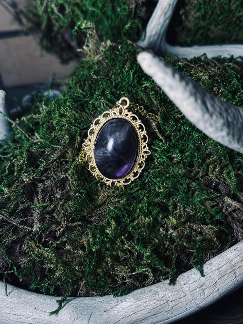 Amethyst Gem Pendant